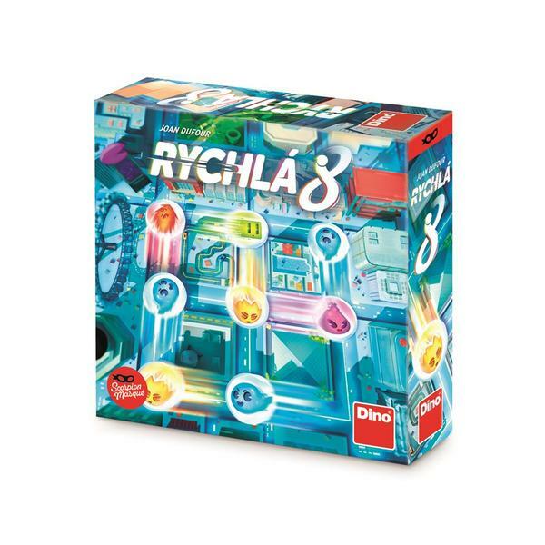 Dino Rýchla 8 detská spoločenská hra v krabici 21x21x5cm