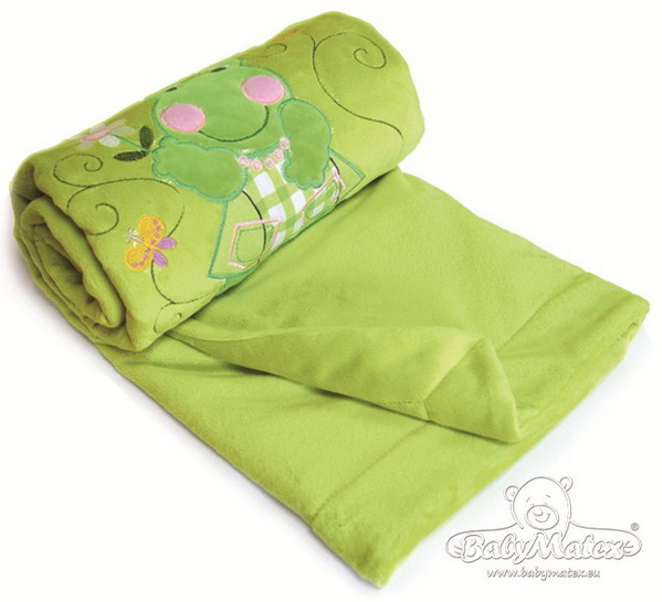 Rozprávková deka zelená